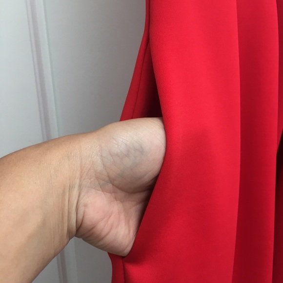 Guess tomato red cocktail dress, Pockets! - Picture 7 of 9